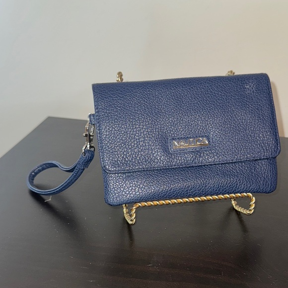 Nautica Navy Wristlet Clutch - Picture 1 of 8